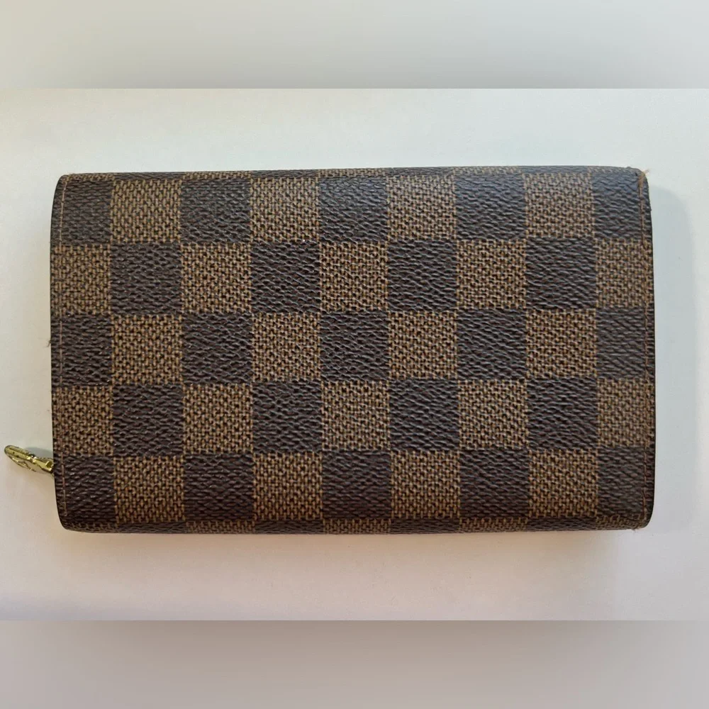Louis Vuitton Damier Ebene Porte Monnaie Billets Tresor Wallet